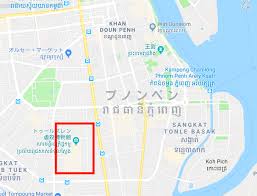 プノンペンで有名な地域名 ランドマーク 主要通り一覧
