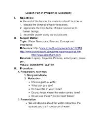 2es Lesson Plan Sample 2 Easy Ways To Facilitate 2es Lesson Plan Sample In 2020 Philippines Geography Lesson Plan Sample How To Plan