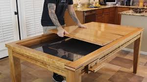 Gaming Dining Table The Wood Whisperer Guild Wood Table Design High Top Tables Table Games