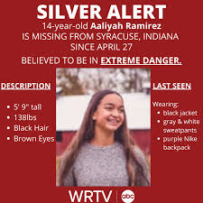 How old was aaliyah ramirez when she disappeared? Wrtv Facebook