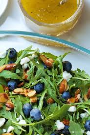 Blueberry Arugula Salad With Honey Lemon Dressing Recipe Healthy Recipes Eat Salad Delicious Salads