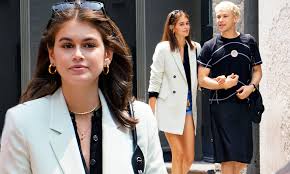 There is no record of his past relationships. Kaia Gerber Shows Off Her Endlessly Long Legs As She Strolls Arm In Arm With Pal Tommy Dorfman Daily Mail Online