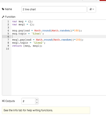 Tutorial Node Red Dashboards Multiple Lines On A Chart