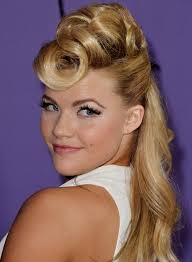 The 60s inspired beehive updo hairstyle 50 Red Carpet Hairstyles