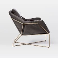 Origami Leather Lounge Chair West Elm Leather Lounge Chair Chair Modern Furniture