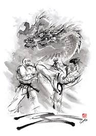 Karate Painting Karate Art Martial Arts Martial Arts Etsy Karate Martial Arts Kenpo Karate Karate