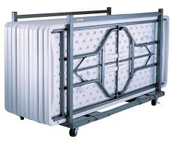 Lifetime Table Storage Cart 80339 10 Table Capacity Round Or Rectangle Lifetime Tables Storage Cart Table Storage