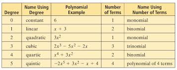 polynomials and polynomial functions lessons tes teach