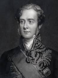 George VILLIERS, 4th EARL of CLARENDON engraving John Sartain sc C. Smith  pinx