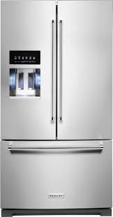Check spelling or type a new query. Kitchenaid 27 Cu Ft French Door Refrigerator Printshield Stainless Krff507hps Best Buy