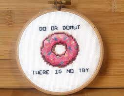 Great for beginners, or a fun pass time for more advanced cross stitchers. The Best Simpsons Cross Stitch Lord Libidan