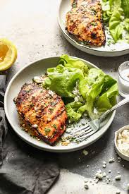 This simple technique for dry brine chicken with take your chicken from bland and boring to tender, flavorful, and crisp with minimal effort! Grilled Chicken Breast Easy Juicy Wellplated Com