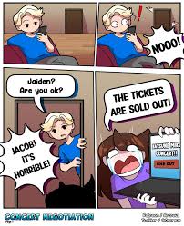 Concert Negotiation (Jaiden Animations) [Arcreuz] - English - Porn Comics