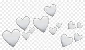 Find Hd Grey Heart Hearts Crown Icon Overlay Tumblr Png Black Heart Transparent Png Is Free Png Image Download And U Overlays Tumblr Tumblr Png Heart Crown