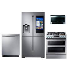 Via prepaid visa card when you buy 3 or more qualifying major kitchen appliances. Samsung 4 Piece Samsung Kitchen Appliance Package With Gas Range Samsung Kitchen Appliances Samsung Kitchen Kitchen Appliance Packages