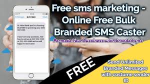 Bulk sms to worldwide is widely used by worldwide media companies, enterprises, banks (for marketing and fraud control) and consumer brands for a variety of. Free Sms Marketing Online Free Bulk Sms Branded Sms Caster Youtube