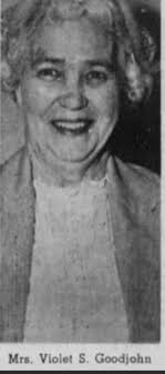 Violet Speirs Goodjohn (1894-1959)