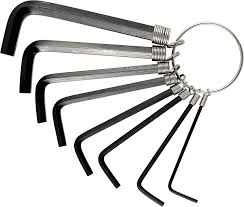 Amazon.com: EDA Allen Key On Hoop 8 Piece Set 1 5 To 6 Mm Excellent :  Herramientas y Mejoras del Hogar