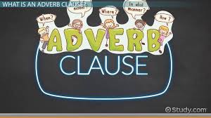 Adverb clause or adverbial clause is a dependent clause that also functions as adverbs. Adverb Clauses Types Purposes Video Lesson Transcript Study Com