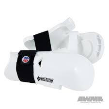 Proforce Lightning Sparring Gloves Punch White Child Medium