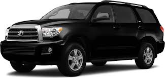 In my family we fit two car seats into the vehicle as well as two or three adults without any problems. 2012 Toyota Sequoia Values Cars For Sale Kelley Blue Book