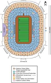 22 Eye Catching Notre Dame Football Stadium Map