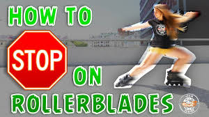 In the below video, we've outlines some different stopping methods, how they look and how you can practice them! How To Stop On Rollerblades Brake On Inline Skates Braking On Skates Tutorial Roller Blading Youtube