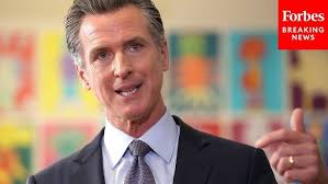Gov. Gavin Newsom Holds Press Briefing To Announce Major Green Energy  Milestone For California
