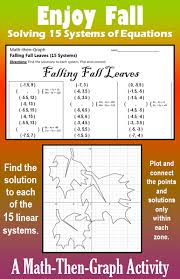 Pin On Fall Solve 15 Systems And Graph