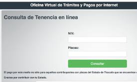 En sólo dos pasos, podrás obtener toda la información del pago de tenencia y el adeudo de tenencia de un automovíl. Tenencia En Tlaxcala Consulta Y Pago De Adeudo Vehicular