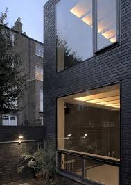 Black And Grey Brick Houses Brick Finish Brick Exterior House Grey Brick Houses Exterior Brick