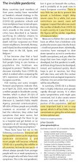 Tegnell's thinking appears to have been shaped by his predecessor, johan giesecke, an epidemiologist and professor emeritus at ki with whom he exchanged many emails. Eric Topol On Twitter Johan Giesecke An Epidemiologist From Sweden Writes Thelancet About Their Covid19 Plan Https T Co Aiqwida7z0