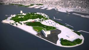 There's not much there but you can get a good view of lower manhattan across the water, as well as the statue of liberty from across the water too. Governor S Island Renovation Rendering Youtube