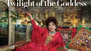 #decolletes #plunging necklines #gina lollobrigida. Sixties Sex Symbol Gina Lollobrigida Still Tabloid Star