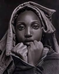 Original napkin drawing of 'A Higher Power' sculpture