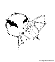 These pumpkin coloring pages are great for halloween, fall, and thanksgiving. Vampire Bat Halloween Coloring Pages Halloween Bats Coloring Pages Coloring Pages For Kids And Adults