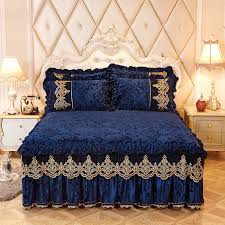 We did not find results for: High Grade Bed Skirt Bedding Sets Pillowcases Velvet Thick Warm Lace Bed Sheets 1 3pcs Royal Blue Mattress Cover King Queen Size Buy At The Price Of 11 44 In Aliexpress Com Imall Com