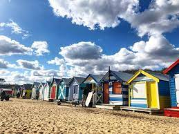 melbourne brighton beach 彩虹小屋 8 2019 澳洲的天空始終都是如此的藍 australia melbourne brighton beach sky melbourne brighton beach 彩 brighton beach house styles brighton