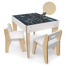 Little Modern Table And Chairs White In 2020 Modern Table Chairs Toddler Table Modern Table