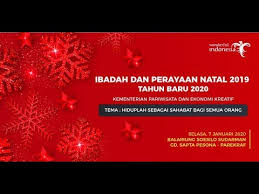 Tema khotbah kita hari ini. Ibadah Natal 2019 Youtube