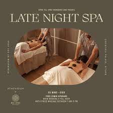 Late Night Unwinding at the Spa - Dee Spas