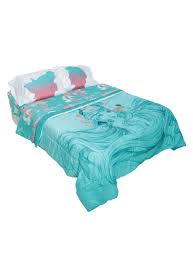 Disney The Little Mermaid Sketch Full Queen Comforter Mermaid Comforter Mermaid Bed Set Mermaid Bedding