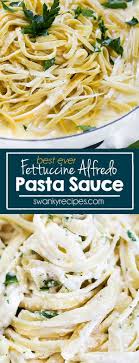 Fettuccine Alfredo Outrageous Fettuccine Alfredo Pasta With Just 5 Ingredients Best Ever Alfred Pasta Recipes Alfredo Pasta Recipes Pasta With Alfredo Sauce