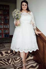 A courthouse wedding dress should be stylish, comfortable, and something you'll love this dress hit all the notes i was looking for: Civil Wedding Dress Plus Size Cheap Online