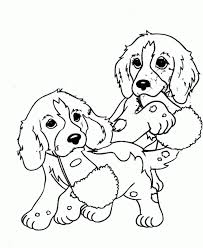 Dibujos Para Colorear De Perros Cachorros