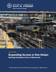 Expanding Access In One Swipe Opening Commuter Lines To