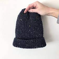 Free Knit Beanie Pattern Unisex Beanie Worsted Ravelry Folded Brim Beanie Pattern By April Diod Beanie Pattern Knit Beanie Pattern Hat Knitting Patterns