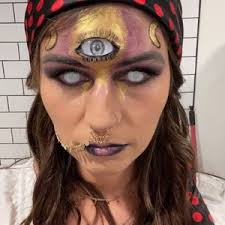 Third Eye Silicone Prosthetic IPA Latex Free Fantasy Third Eye LARP  Halloween Special Effects Resin Eye Encapsulated