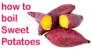 Add a pinch of salt to the water. How To Boil Sweet Potatoes Good In Vrat Recipes Indian Navratri Vrat Recipe Youtube