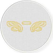Scenic camel cross stitch chart. Halo And Wings Cross Stitch Pattern Daily Cross Stitch